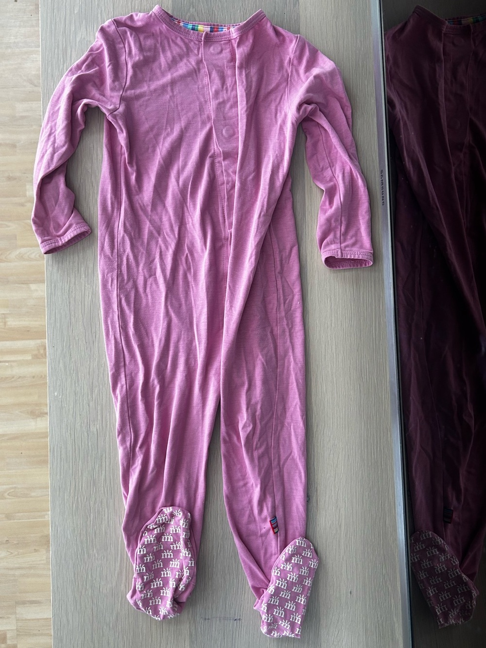 Magnetic Me Pink Magnetic Footie Pajamas 12-18M Baby Girl
